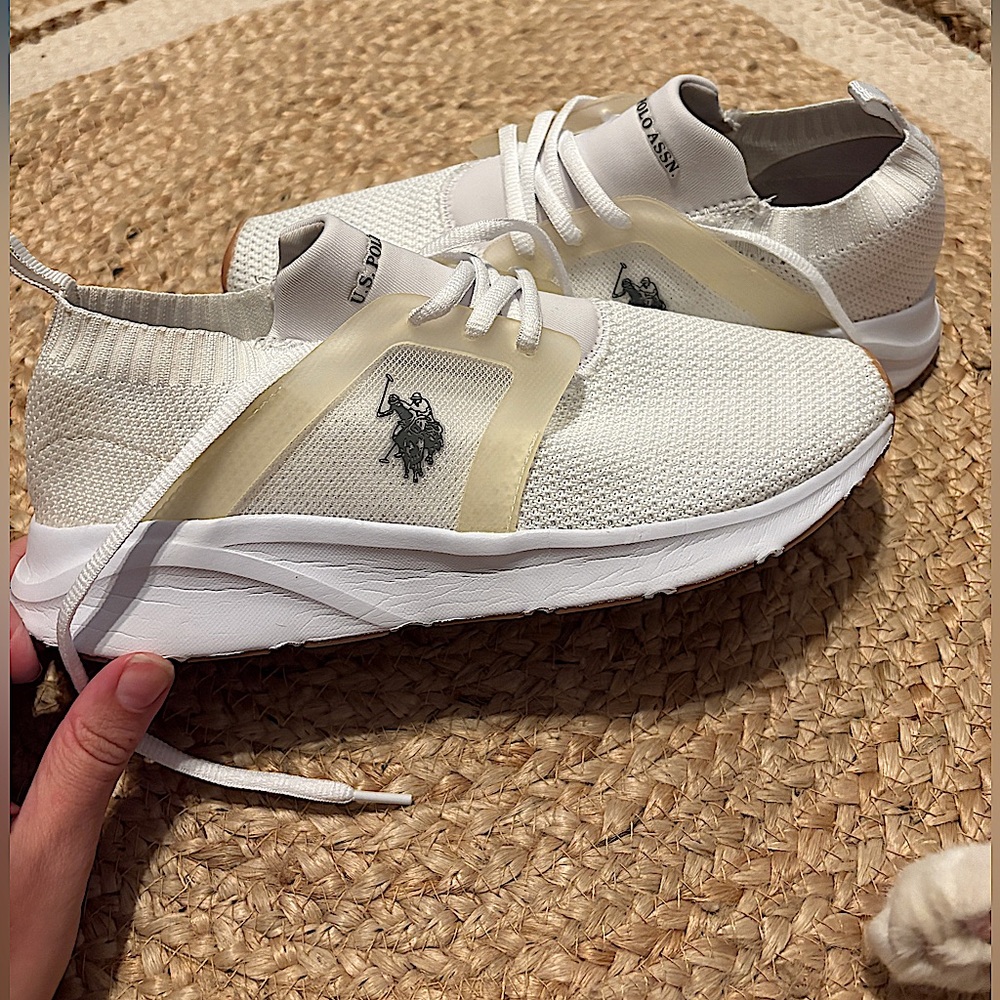 Women’s White U.S. POLO Sneakers 👟